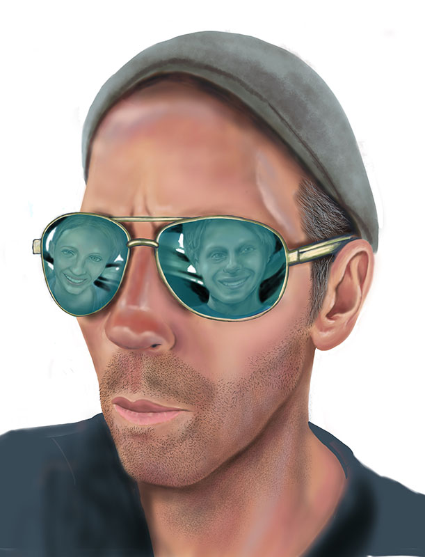 Self portrait - digital