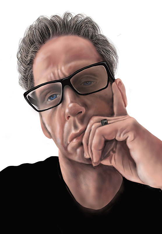 Self portrait - digital