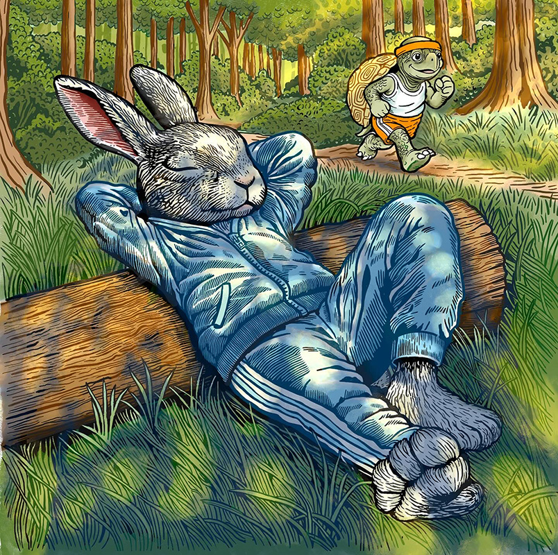 The Tortoise & the Hare